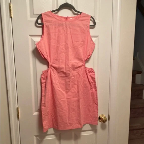 Pink Sleeveless Dress…size XL - Picture 1 of 5